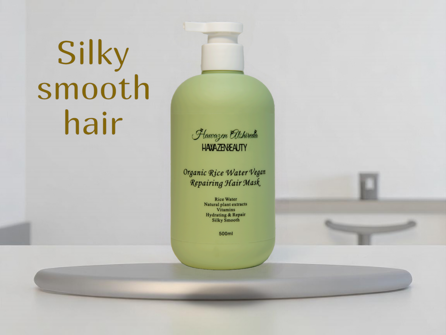 Rice Water Repairing Hair Mask - HawazenBeauty