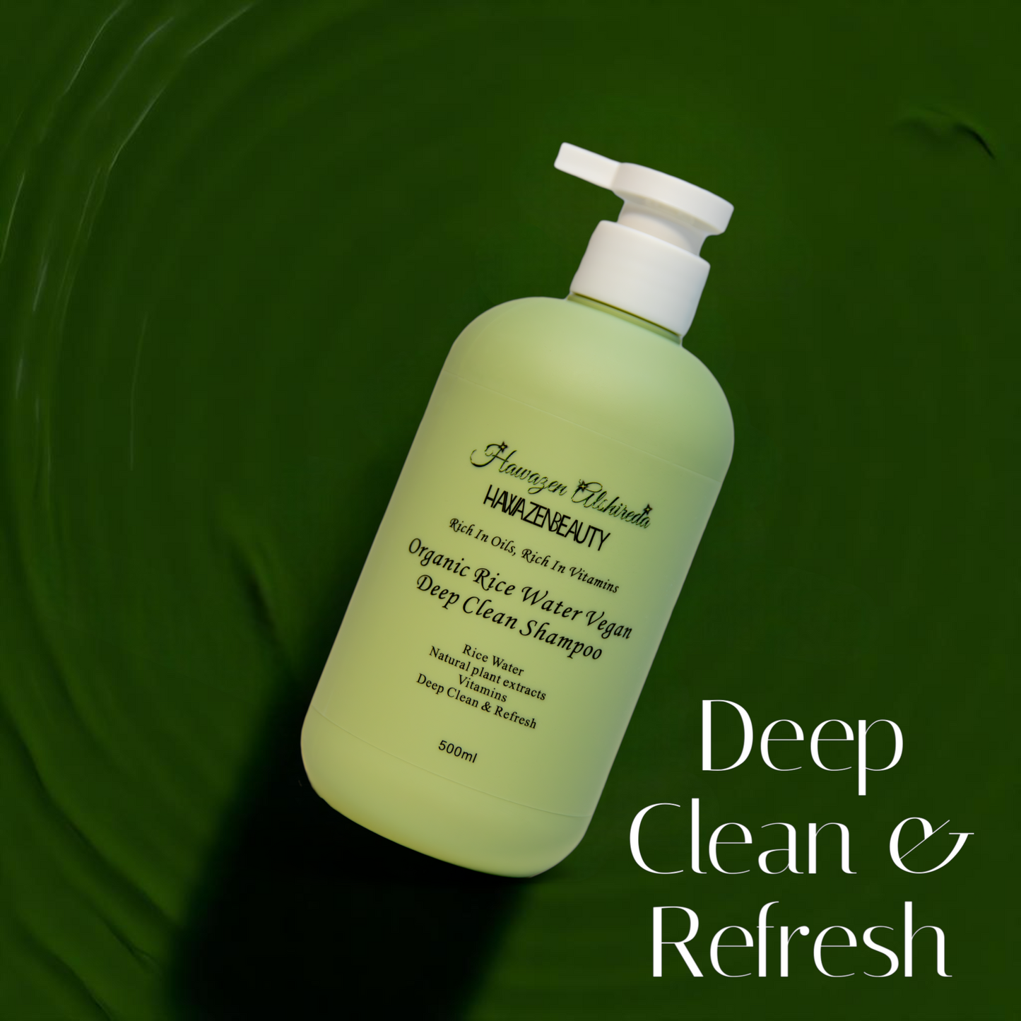 Rice Water Deep Clean Shampoo - HawazenBeauty