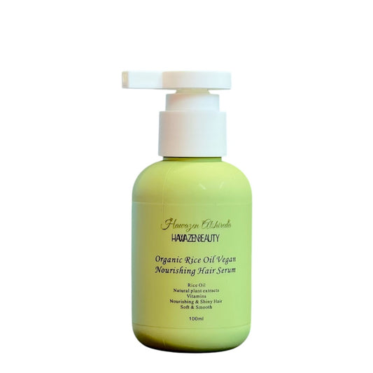 Rice Oil Nourishing Hair Serum - HawazenBeauty