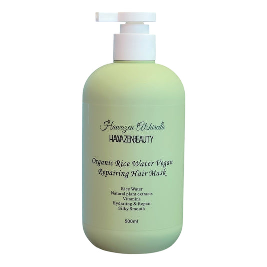 Rice Water Repairing Hair Mask - HawazenBeauty