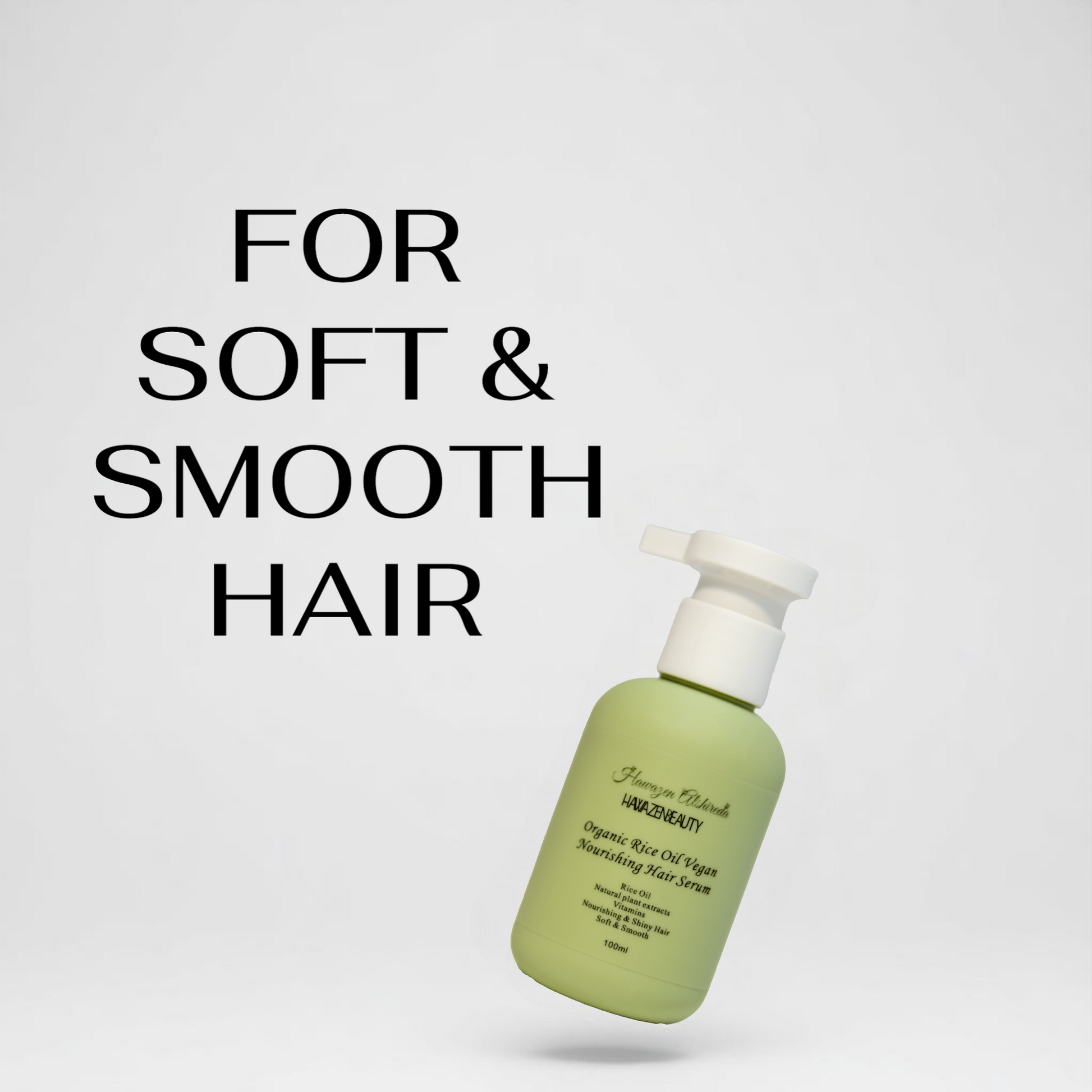 Rice Oil Nourishing Hair Serum - HawazenBeauty