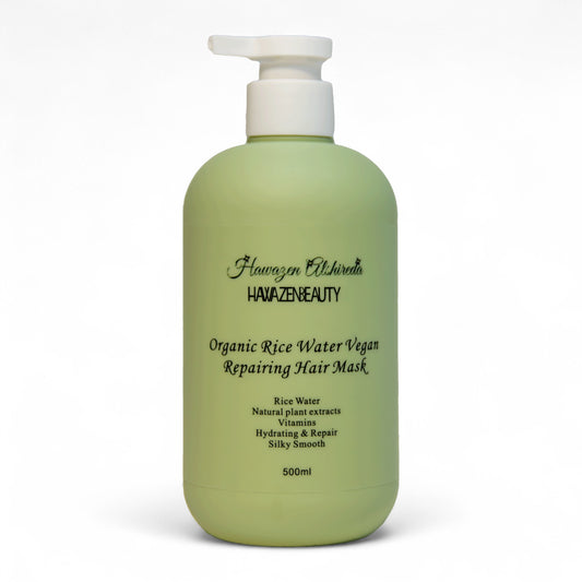 Rice Water Repairing Hair Mask - HawazenBeauty